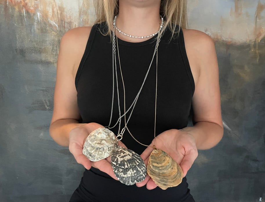 Galerieladen_Rita Müller Amorbach_Kunst_Muschelkette